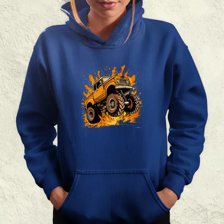 Monster Truck v2 női pulóver