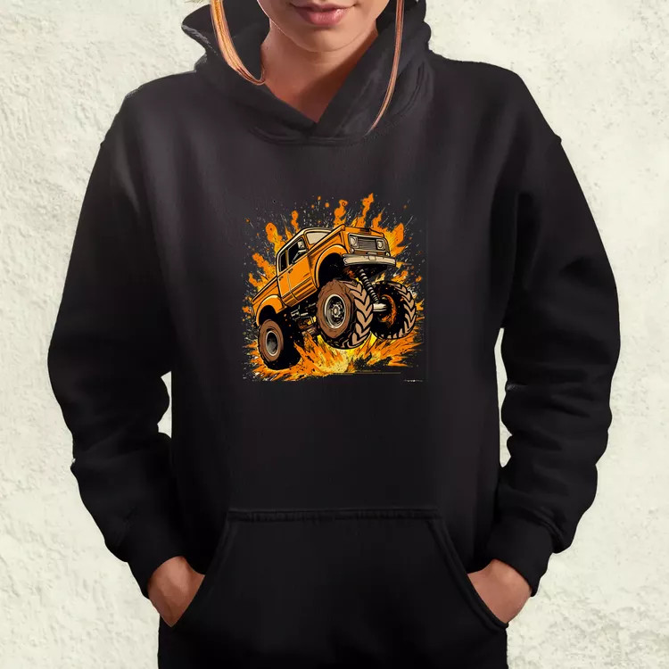 Monster Truck v2 női pulóver