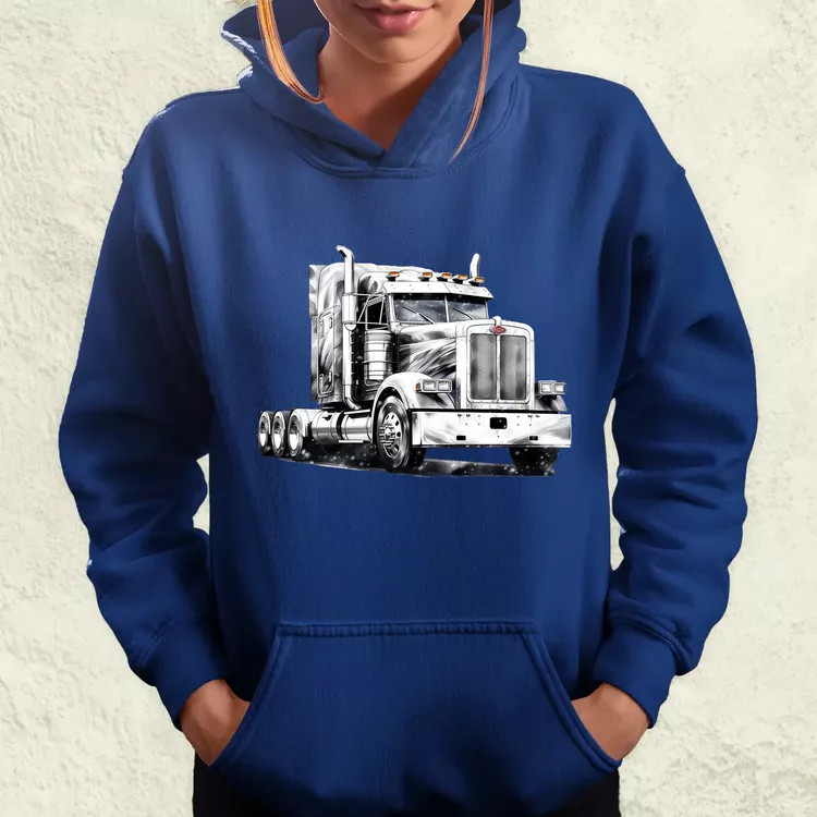 Optimus kamion rajz női pulóver