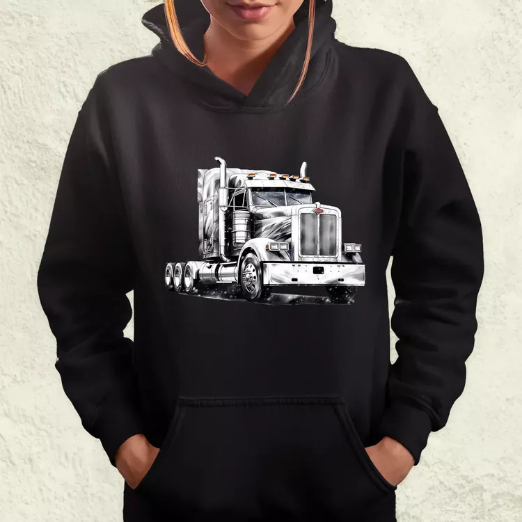 Optimus kamion rajz női pulóver