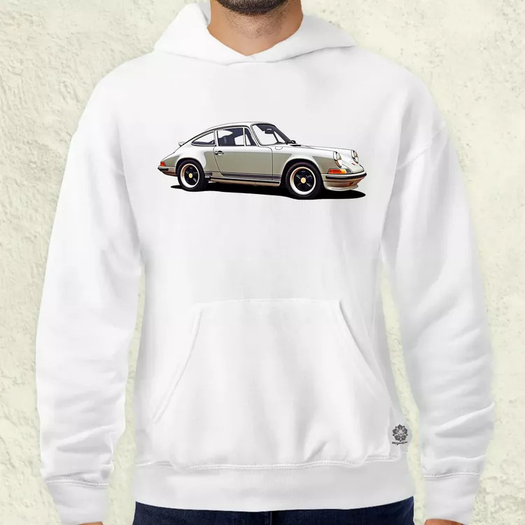Porsche 911 rajz v1 férfi pulóver