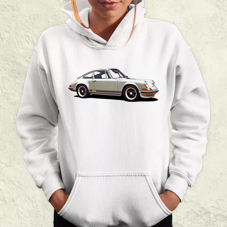 Porsche 911 rajz v1 női pulóver