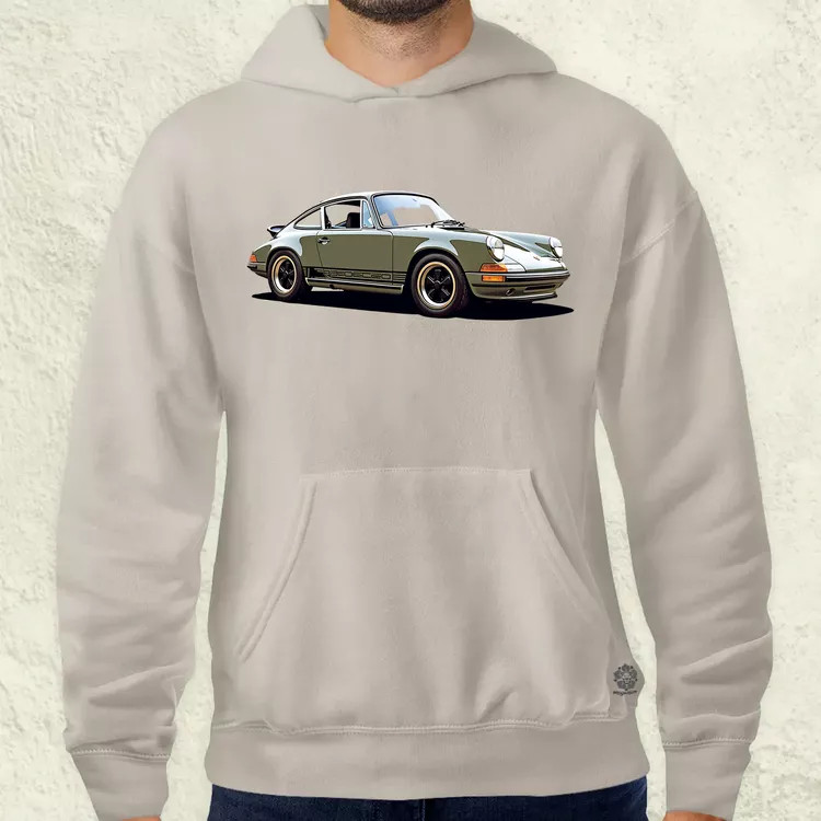Porsche 911 rajz v2 férfi pulóver