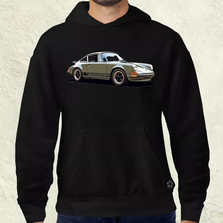 Porsche 911 rajz v2 férfi pulóver