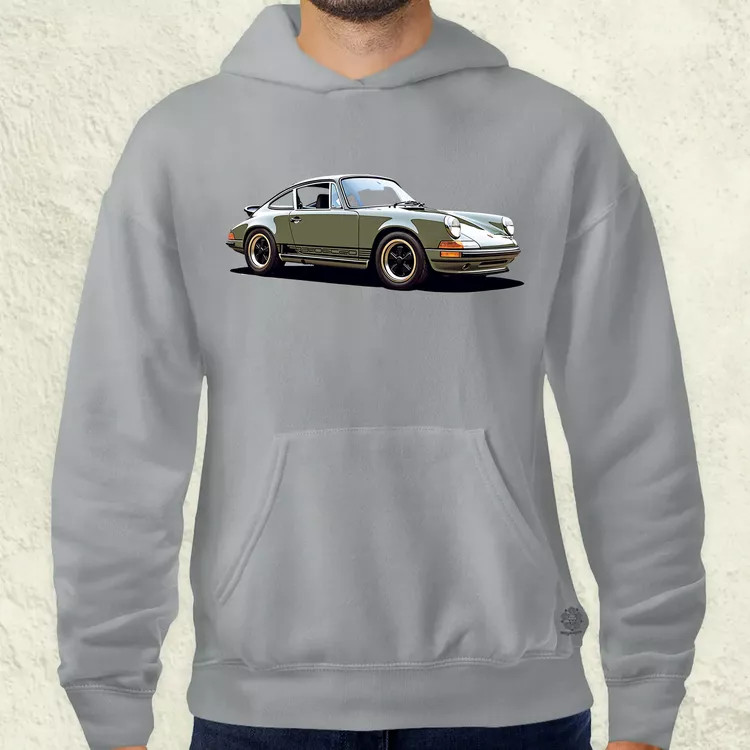 Porsche 911 rajz v2 férfi pulóver