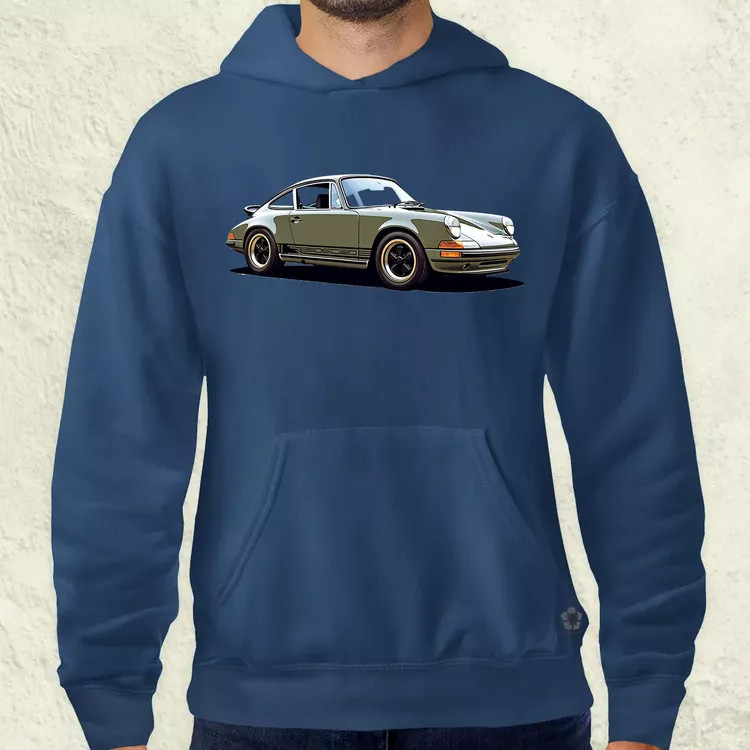 Porsche 911 rajz v2 férfi pulóver