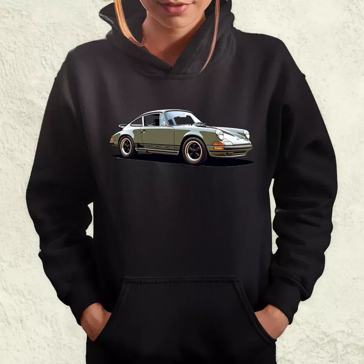 Porsche 911 rajz v2 női pulóver