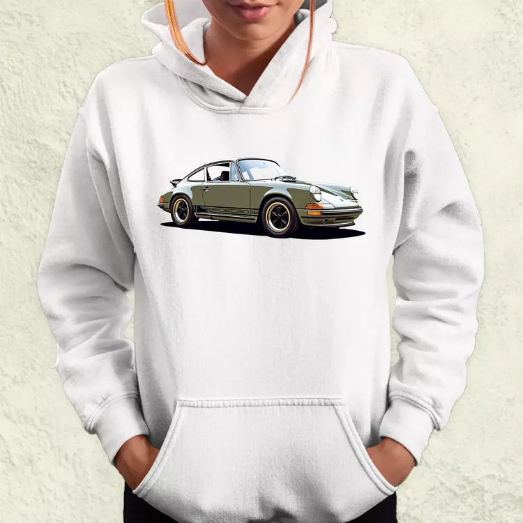 Porsche 911 rajz v2 női pulóver