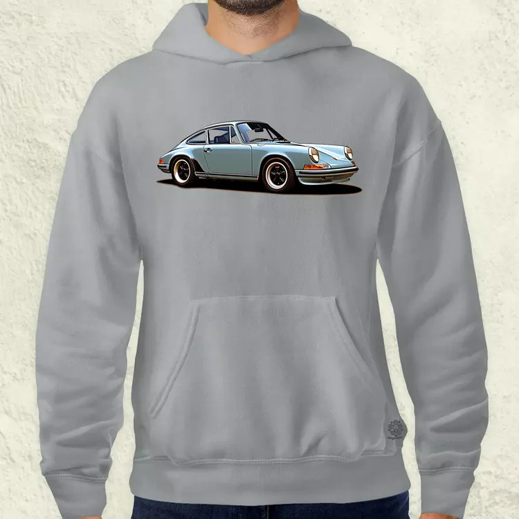 Porsche 911 rajz v3 férfi pulóver