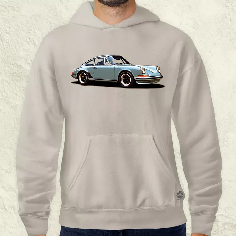 Porsche 911 rajz v3 férfi pulóver