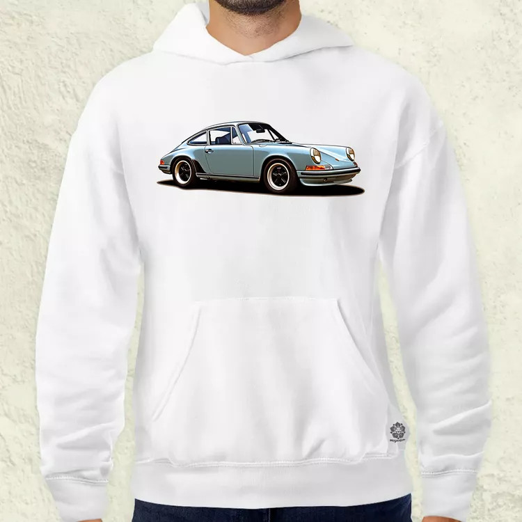 Porsche 911 rajz v3 férfi pulóver