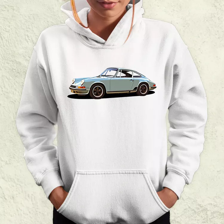 Porsche 911 rajz v4 női pulóver