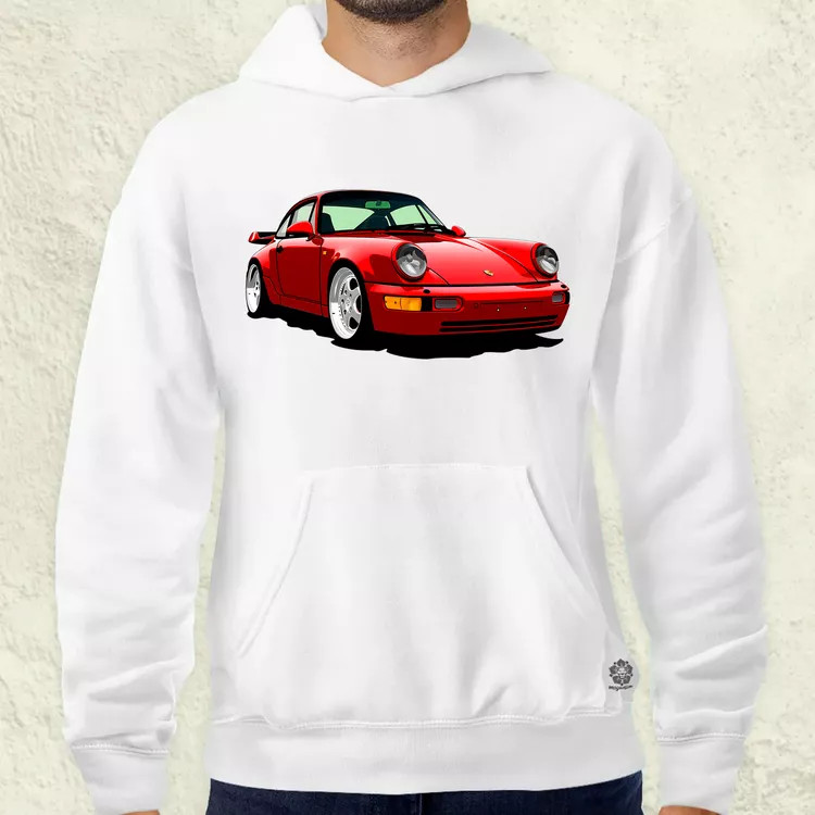Porsche 911 rajz v5 férfi pulóver