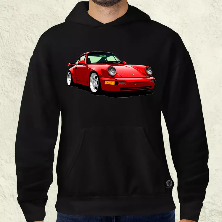 Porsche 911 rajz v5 férfi pulóver