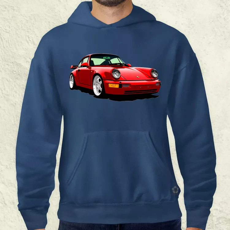 Porsche 911 rajz v5 férfi pulóver
