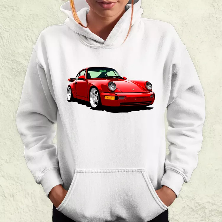 Porsche 911 rajz v5 női pulóver