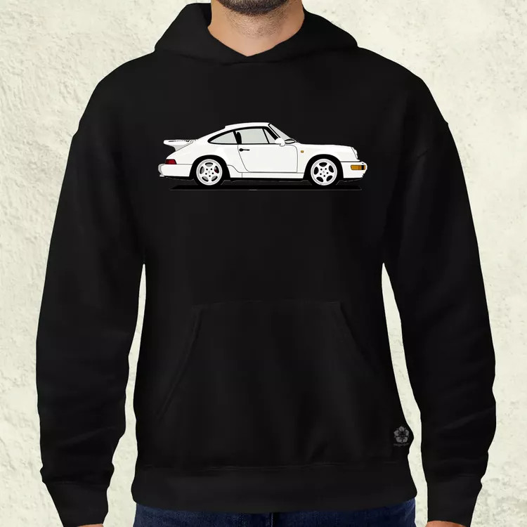 Porsche 911 rajz v6 férfi pulóver