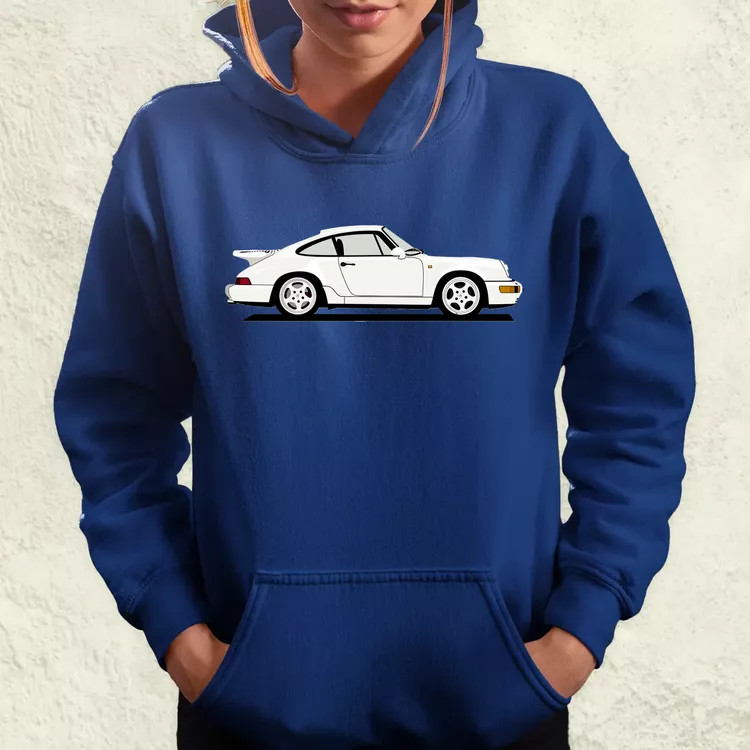 Porsche 911 rajz v6 női pulóver