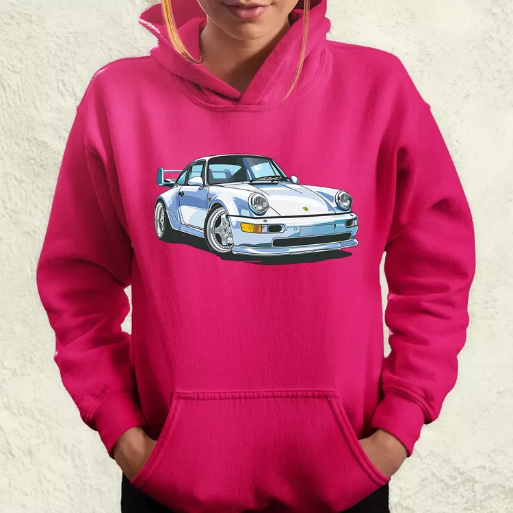 Porsche 911 rajz v7 női pulóver