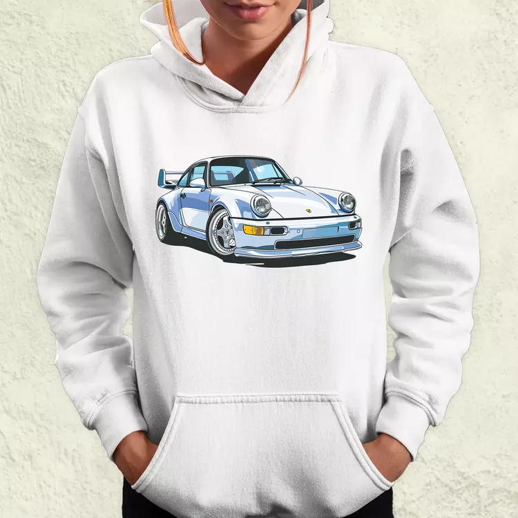 Porsche 911 rajz v7 női pulóver