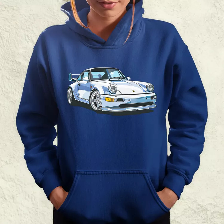 Porsche 911 rajz v7 női pulóver