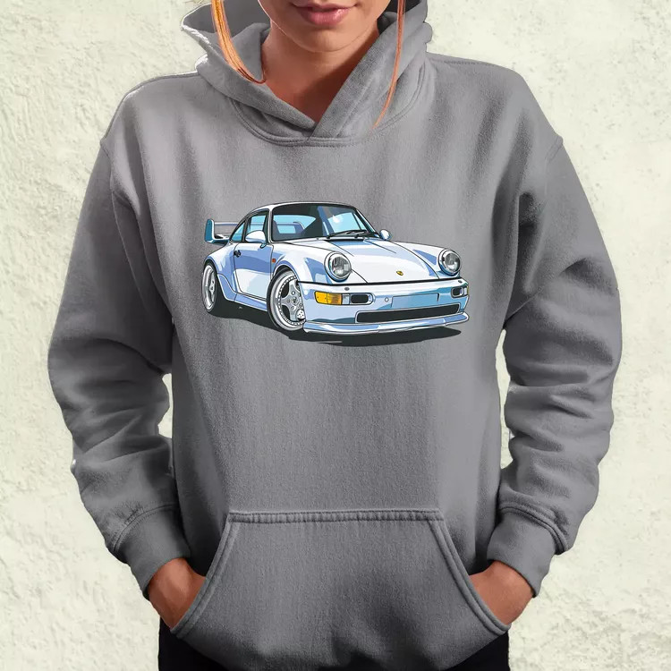 Porsche 911 rajz v7 női pulóver