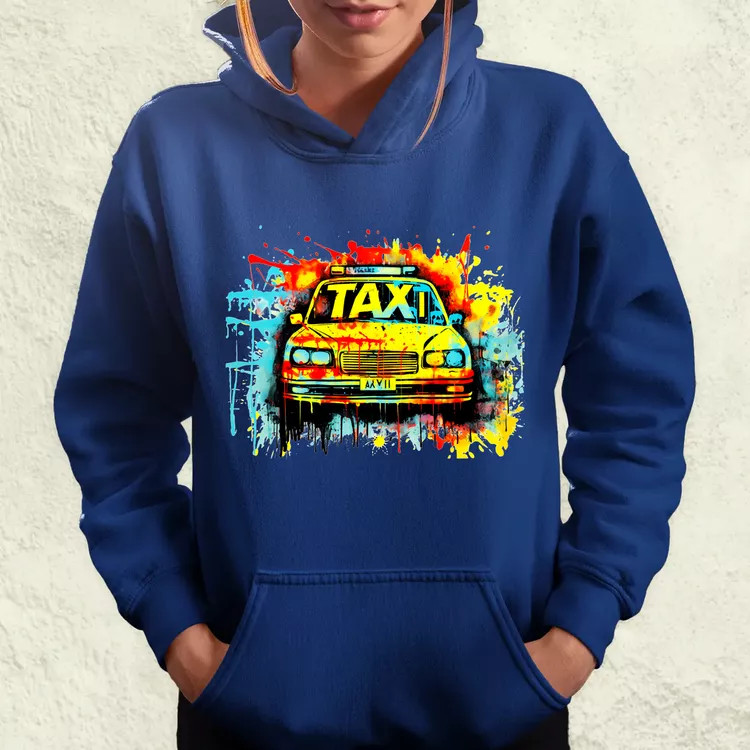 Taxi graffiti v2 női pulóver
