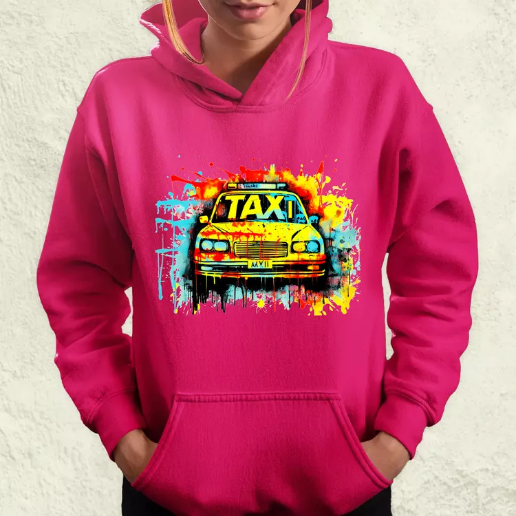 Taxi graffiti v2 női pulóver