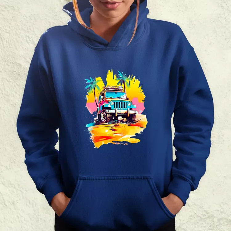 Vibráló nyaralás v2 női pulóver