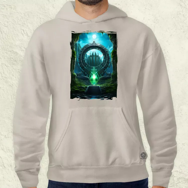 Csillagkapu fanart v3 férfi pulóver