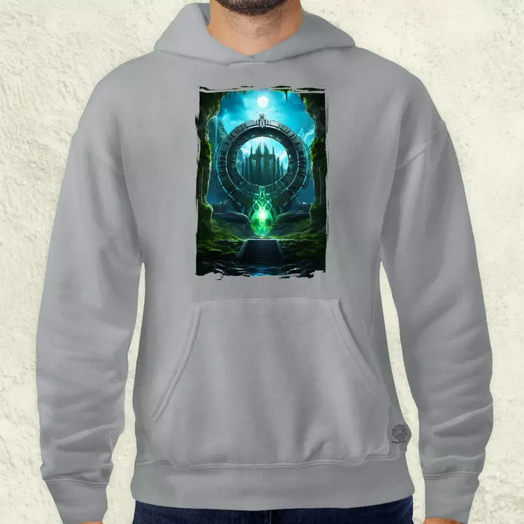Csillagkapu fanart v3 férfi pulóver