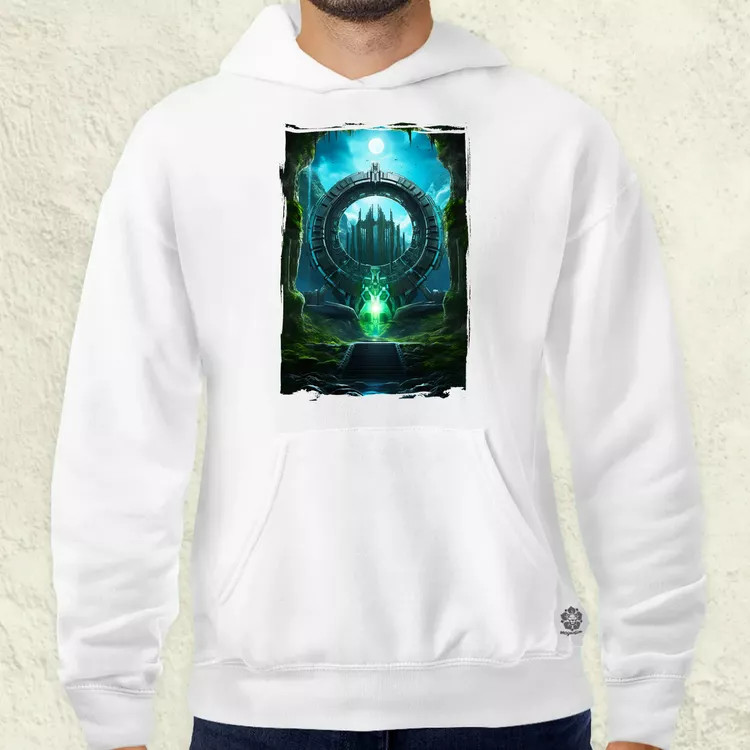 Csillagkapu fanart v3 férfi pulóver