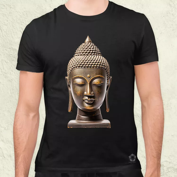 Buddha szobor v1 férfi póló