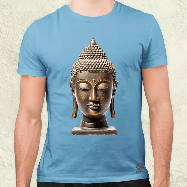 Buddha szobor v1 férfi póló
