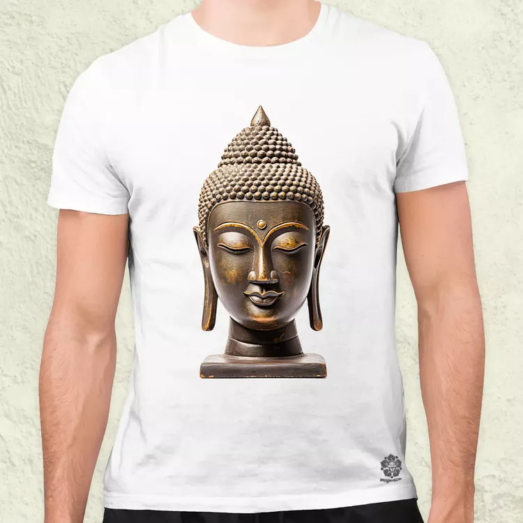 Buddha szobor v1 férfi póló