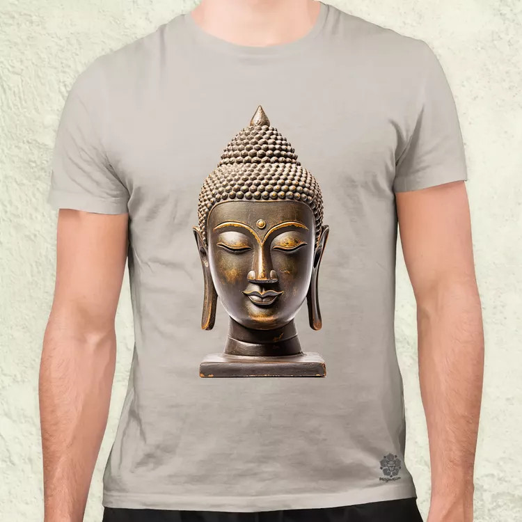 Buddha szobor v1 férfi póló