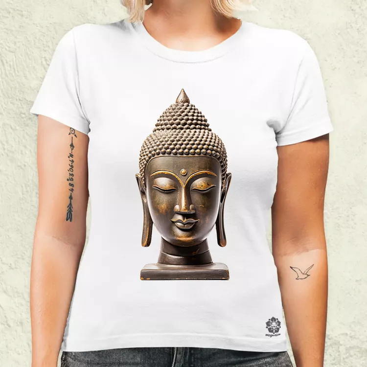 Buddha szobor v1 női póló