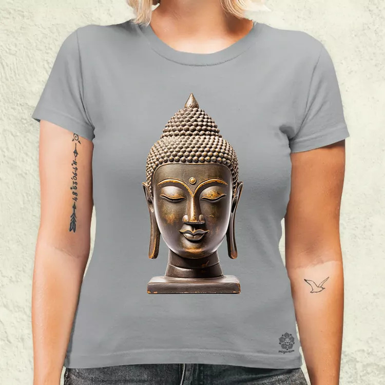 Buddha szobor v1 női póló