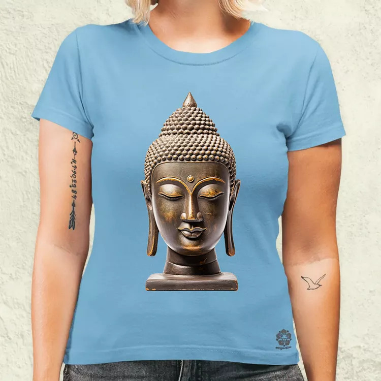 Buddha szobor v1 női póló