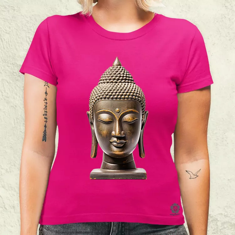Buddha szobor v1 női póló