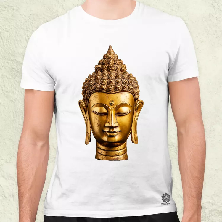 Buddha szobor v2 férfi póló