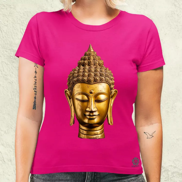 Buddha szobor v2 női póló