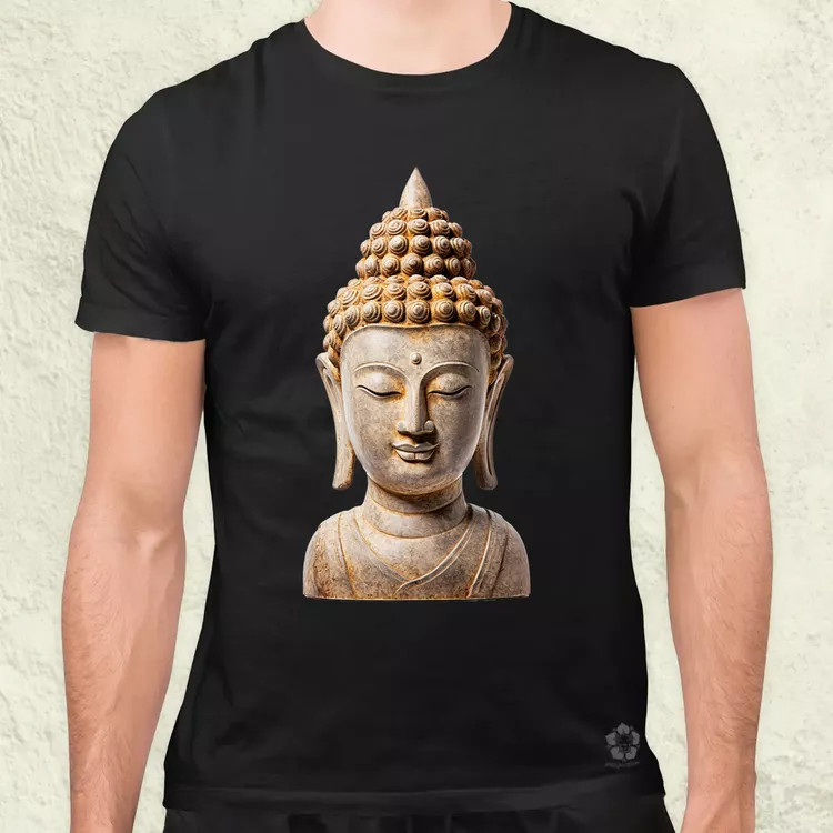 Buddha szobor v4 férfi póló