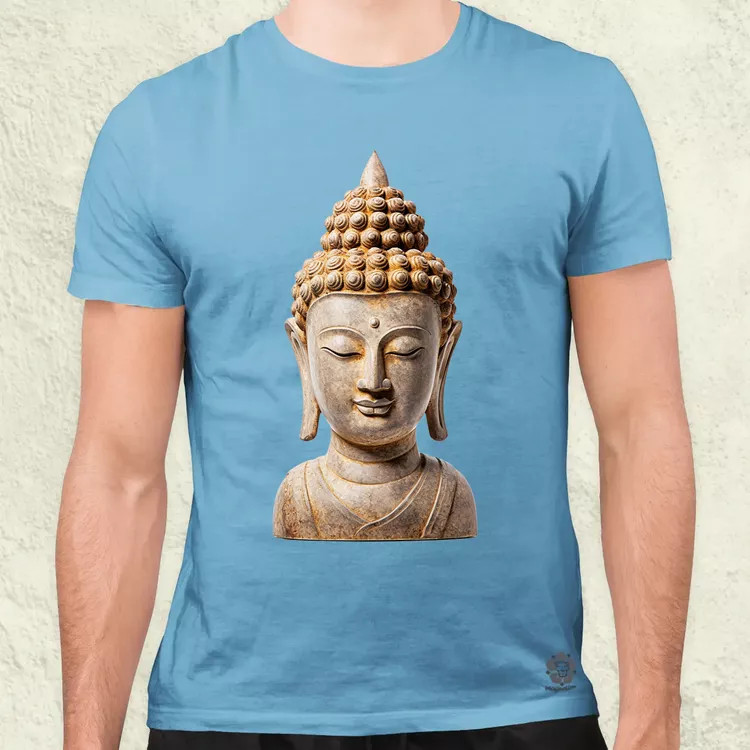 Buddha szobor v4 férfi póló