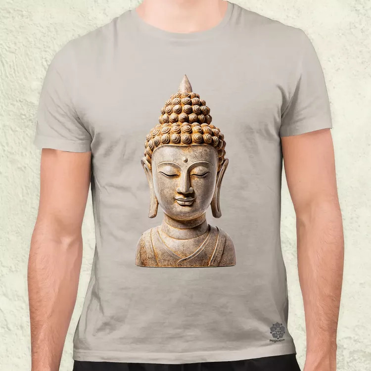 Buddha szobor v4 férfi póló