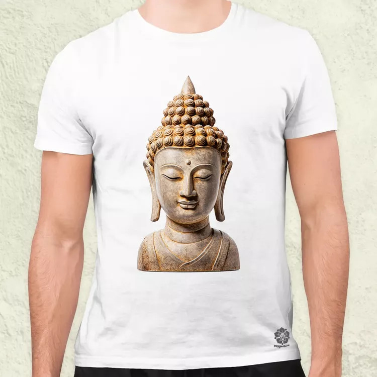 Buddha szobor v4 férfi póló