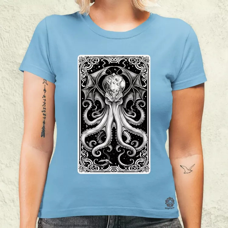 Cthulhu tarot v2 női póló