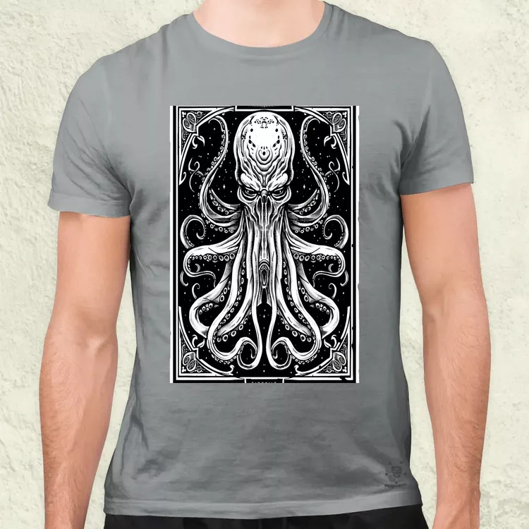 Cthulhu tarot v3 férfi póló