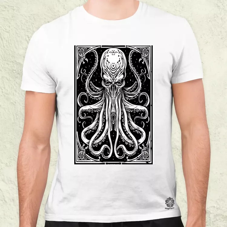 Cthulhu tarot v3 férfi póló