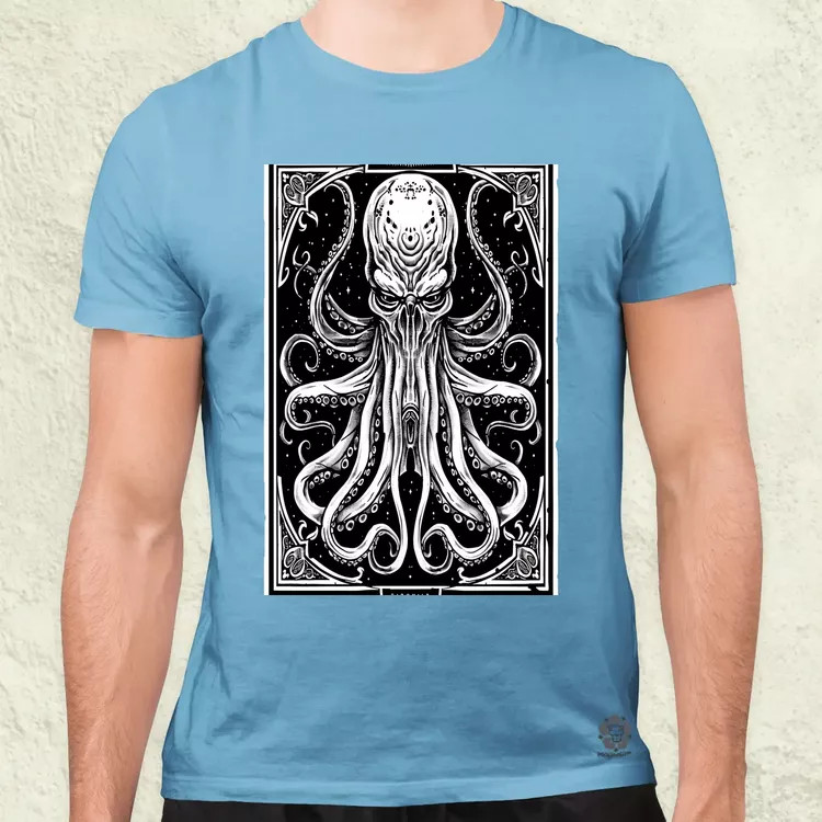 Cthulhu tarot v3 férfi póló